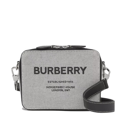 【包税】burberry/博柏利 21新款 男士黑色horseferry