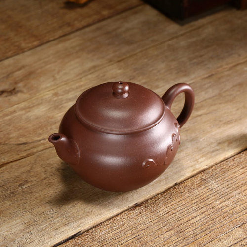 支持老师本人视频 张群 高级工艺美术师 宜兴紫砂壶 原矿老紫泥 160cc