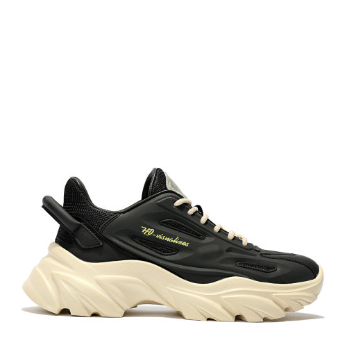 【21春夏新款】daisyfellowes/黛西法罗 男士休闲运动鞋牛皮百搭老爹