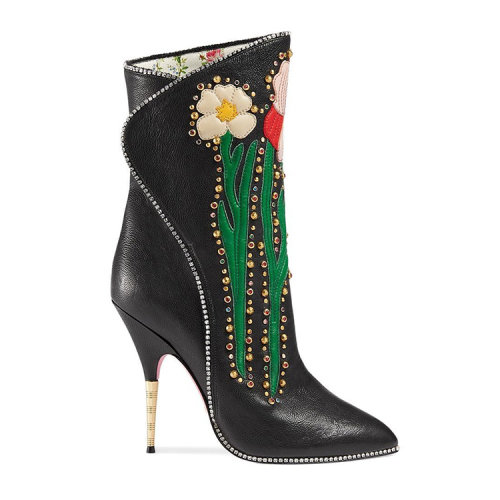 gucci/古驰 20年秋冬 女士鞋 女性 黑色 短靴 4883310dr10-1093