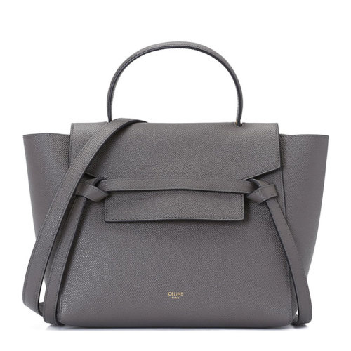 celine/赛琳 belt 字母印字标鲶鱼包 斜挎包 micro18915 牛皮革