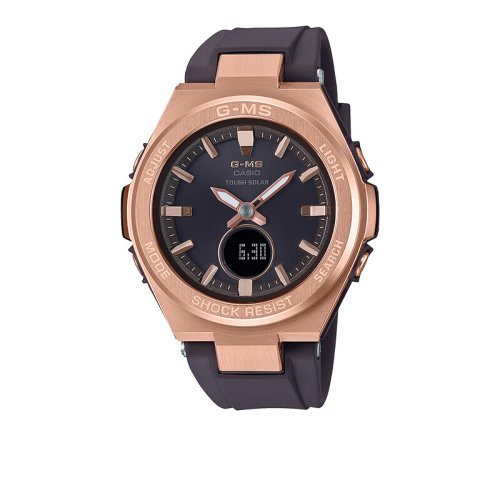 casio/卡西欧女表 g-shock girls太阳能动力双显防水防震多功能休闲