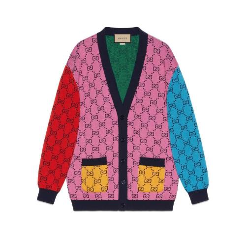 【包邮包税】 gucci古驰 21年春夏 女士 gg multi*w*color系列棉毛