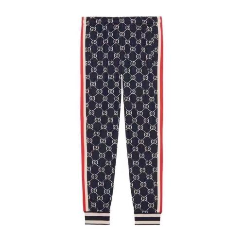 gucci/古驰 经典gg提花男士休闲裤496920 x9v05 4245【现货】