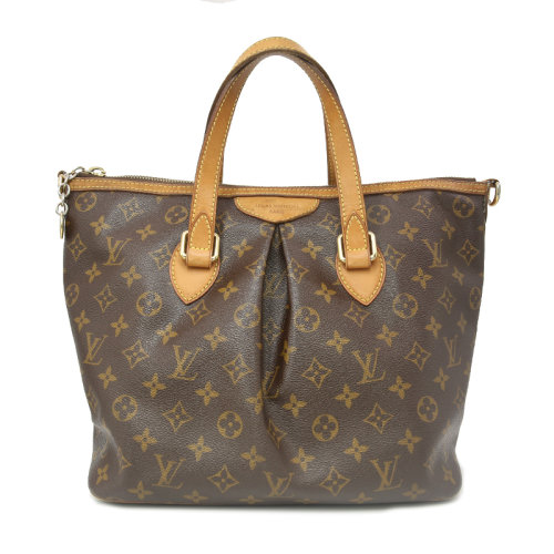 louis vuitton/路易威登palermo 派拉蒙老花帆布手提单肩斜挎包 女包