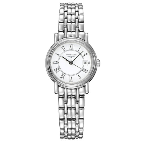 longines/浪琴 瑰丽系列 石英 精钢 女表 l4.319.4.12.