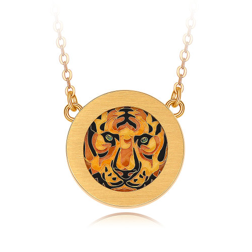 【koncise孔氏 项链】koncise/孔氏 king系列 掐丝珐琅 锁骨链 非遗