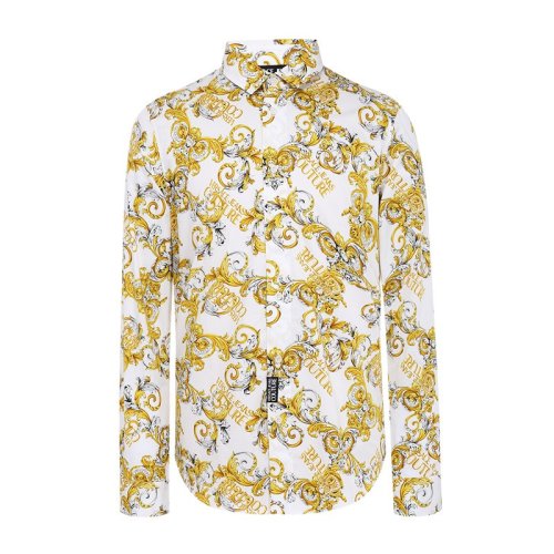 jeans couture/versace jeans couture范思哲 男士长袖衬衫印花 eb1gz