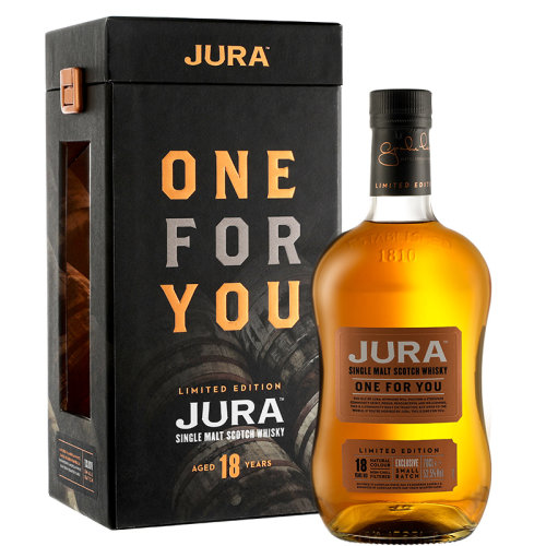 宝树行 吉拉(jura)万福运单一麦芽威士忌700ml 苏格兰原装进口洋酒