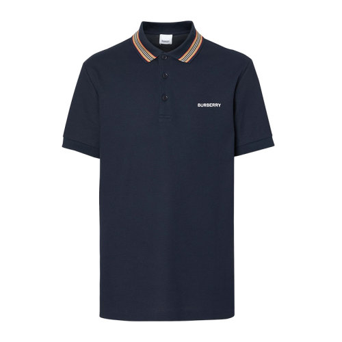 burberry/博柏利夏季海军蓝男士短袖t恤 8010039【预计2-4周发货】