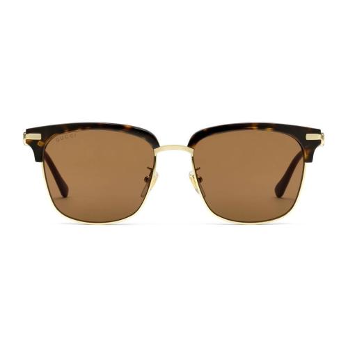 【包邮包税】 gucci古驰 21年秋冬 男士 方形镜框太阳眼镜 648669 j