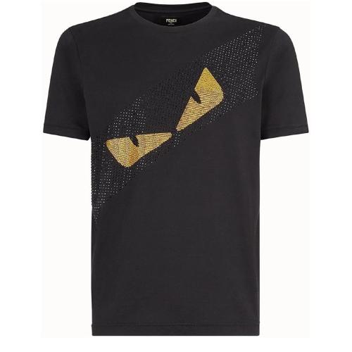 【包邮包税】 fendi芬迪 21年秋冬 男士 短袖t恤 t恤 fenf542qbck