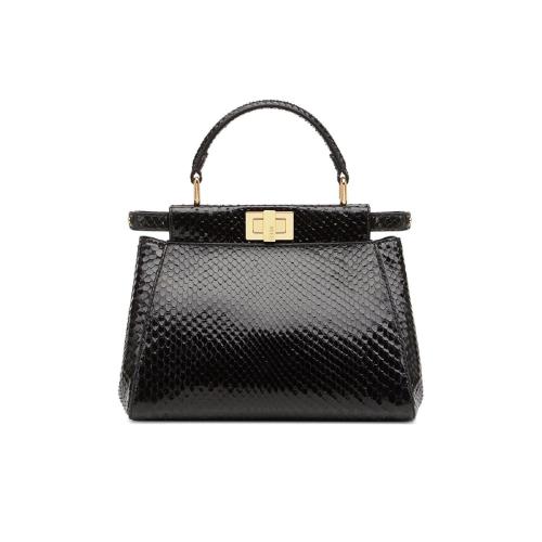 【包邮包税】 fendi芬迪 21年春夏 女士 手提包 peekaboo iconic mini