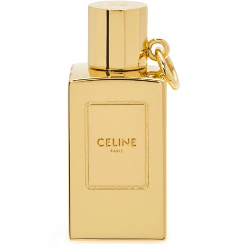 celine赛琳思琳 21年秋冬 女士 吊坠 celine 可拆小号香水金色黄铜