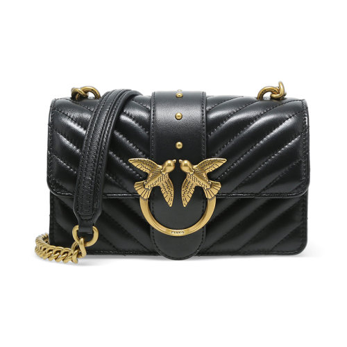【包税】pinko/品高 女士小香风单肩斜挎链条燕子包1p227l y6xv