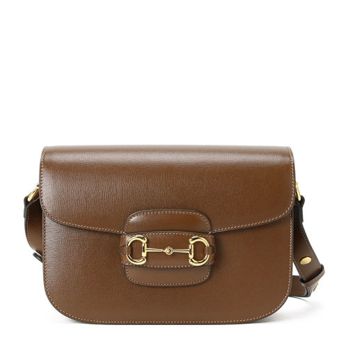 gucci/古驰 gucci 1955 链条包 马衔扣粒纹皮602204金扣 牛皮革 预售