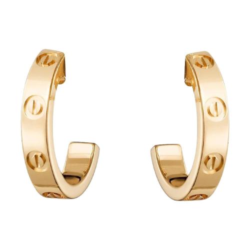 卡地亚 耳环】【包邮包税】 cartier 21年春夏 女士 耳环 love耳环 b