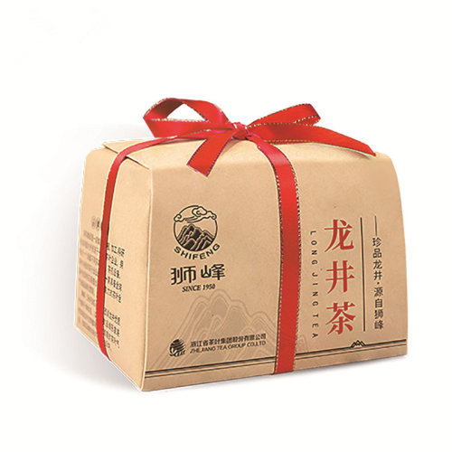 狮峰牌 龙井茶叶 2021年春茶绿茶 传统纸包装 品味特级5a250g 纸包
