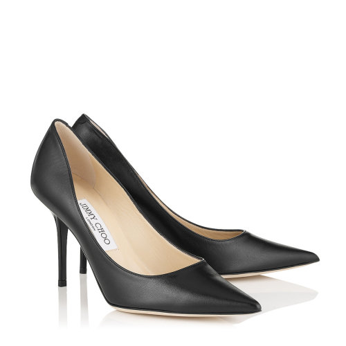 tm-jimmychoo 经典黑色通勤高跟鞋agnes okid kid