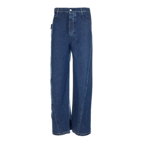 bottega veneta/葆蝶家 21年春夏 男士服装 男性 蓝色 男士牛仔裤