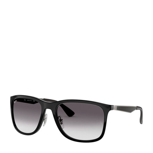 ray-ban/雷朋太阳镜男款方形渐变镜片时尚潮流0rb4313 601/8g黑镜框