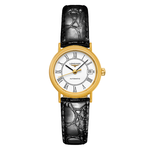 longines/浪琴【现货】时尚系列25.5mm自动机械女表l4.321.2.11.