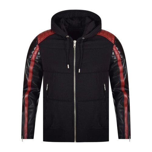 givenchy/纪梵希 经典款拼色男士皮衣 cd