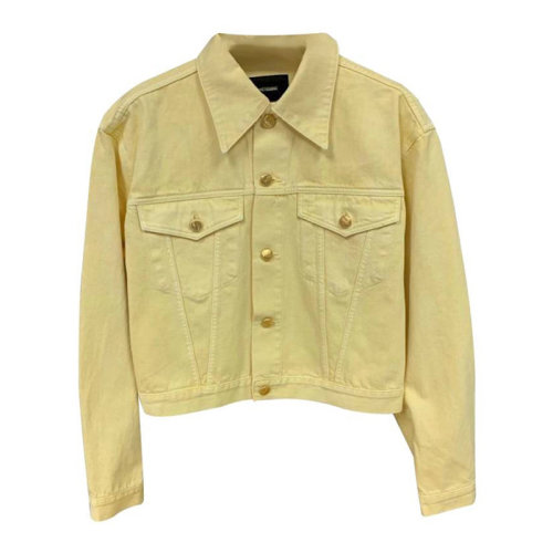 we11done 女士 服装 21春夏 浅绿色棉质短款外套夹克 女士夹克