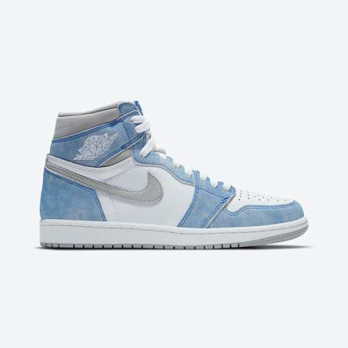 nike/耐克 air jordan 1 retro high aj1 男女同款 薄荷糖 水洗白蓝