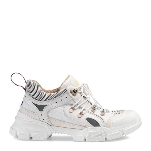 【包邮包税】gucci/古驰 时尚百搭 男士白色时尚低帮老爹鞋 543162 gg