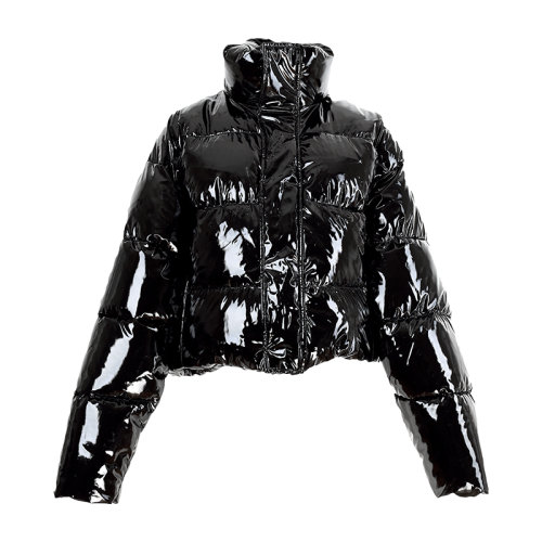 【包邮包税】balenciaga/巴黎世家 时尚百搭 女装 女士 黑色立领羽绒