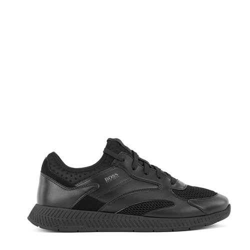boss/波士 21年春夏 男鞋 男性 黑色 休闲运动鞋 50455539 001