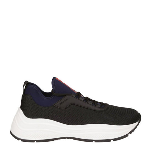 【包邮包税】prada/普拉达 男士黑色时尚运动鞋休闲鞋男鞋多色可选 4e