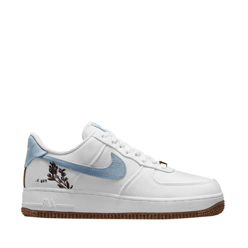 nike/耐克 21年春夏 女款 air force 1 af1 空军一号 植物刺绣 低帮