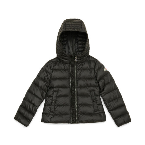 moncler/蒙克莱 儿童粉色聚酰胺连帽羽绒服 1a10910 c0428 536 dx