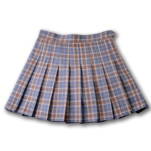 【2021春夏新款】dk ugg/dk ugg 女士半身裙 dkuggau时尚格纹百搭百褶