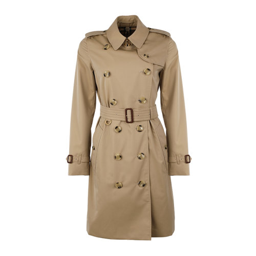 burberry/博柏利肯辛顿版型中长款女士风衣8045774