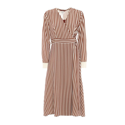 maxmara/麦丝玛拉 21年春夏 女士服装 女装 女性 条纹 女士连衣裙