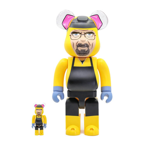 be@rbrick walter white 100%&400% 积木熊 绝命毒师 老白