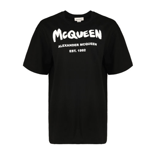 mcqueen/亚历山大麦昆男士短袖t恤 668428qzadk【正品 价格 图片】