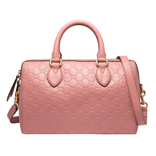 gucci/古驰女包 女士皮革波士顿包手提包单肩斜挎包 453573 dmt1g