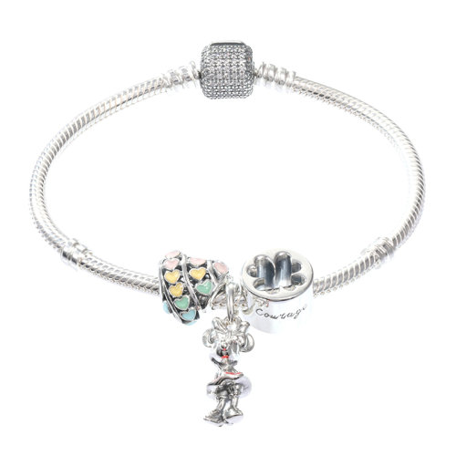 pandora/潘多拉 【21春夏新款】 女士银色多色手链手串 手镯 pand