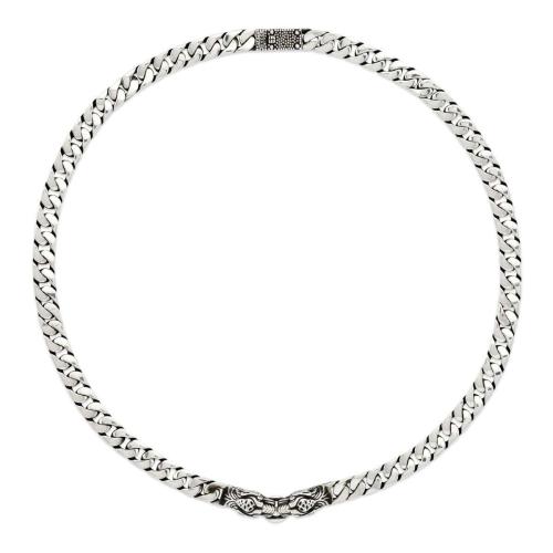 【包邮包税】 gucci古驰 21年秋冬女士 虎头项链 627286 j8400 0701