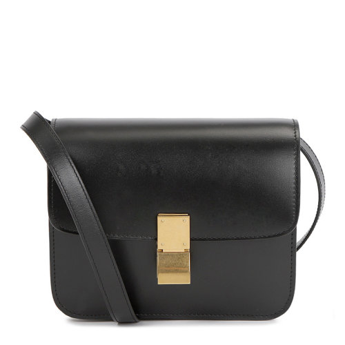 【包税】celine/赛琳 classic系列女士小牛皮金属锁扣豆腐包单肩包斜