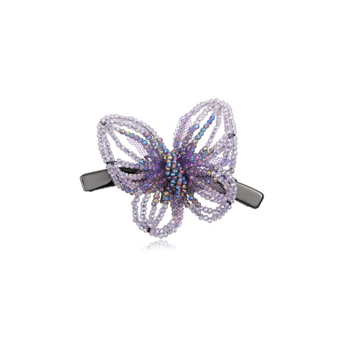 【shesshes 发卡】shes/shes茜子羽动拂光系列渐变工艺水晶蝴蝶