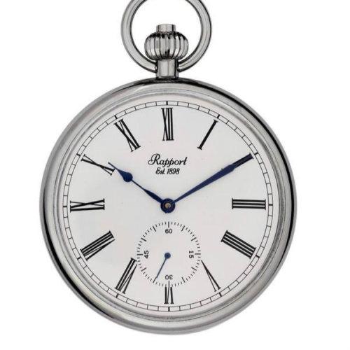 rapport london/rapport london 无盖银色怀表 pw95【定制商品不可