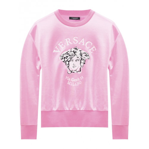 【versace范思哲 女卫衣】【包税】versace/范思哲 女士纯色棉质经典