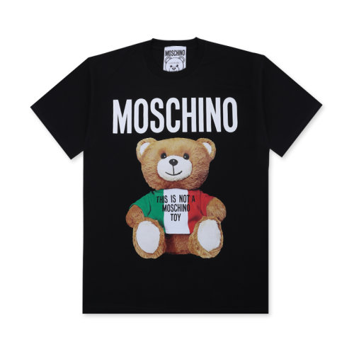 moschino/莫斯奇诺 italian系列三色小熊女士短袖t恤 e v0708 0540