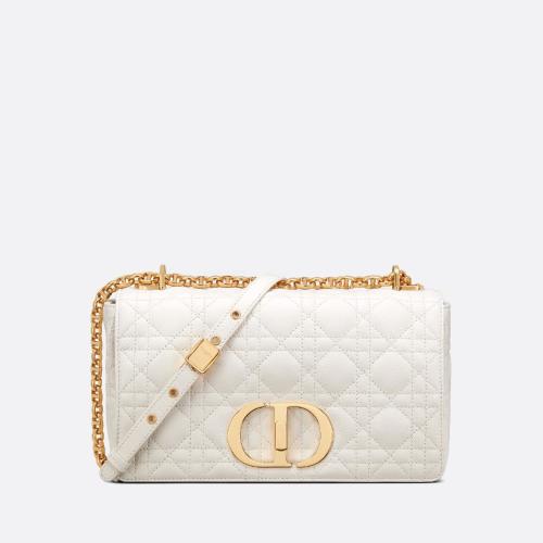 【包邮包税】 dior迪奥 21年秋冬 女士 单肩包 中号 dior caro 手袋 m