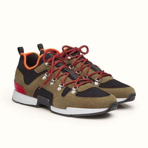【包邮包税】 hermes爱马仕 21年秋冬 男士 休闲运动鞋 sneakers defi